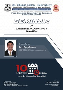 Seminar on Careers in Accounting & Taxation